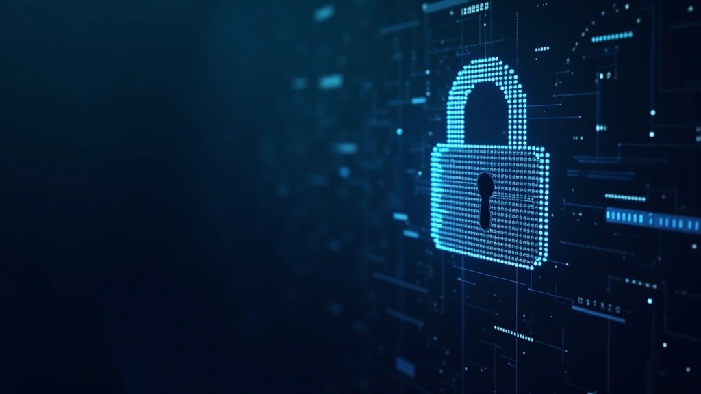 Imagen abstracta representando seguridad de datos y privacidad